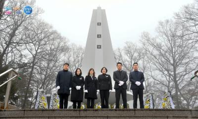 2024년 갑진년(甲辰年) 새해 충혼탑 참배 이미지